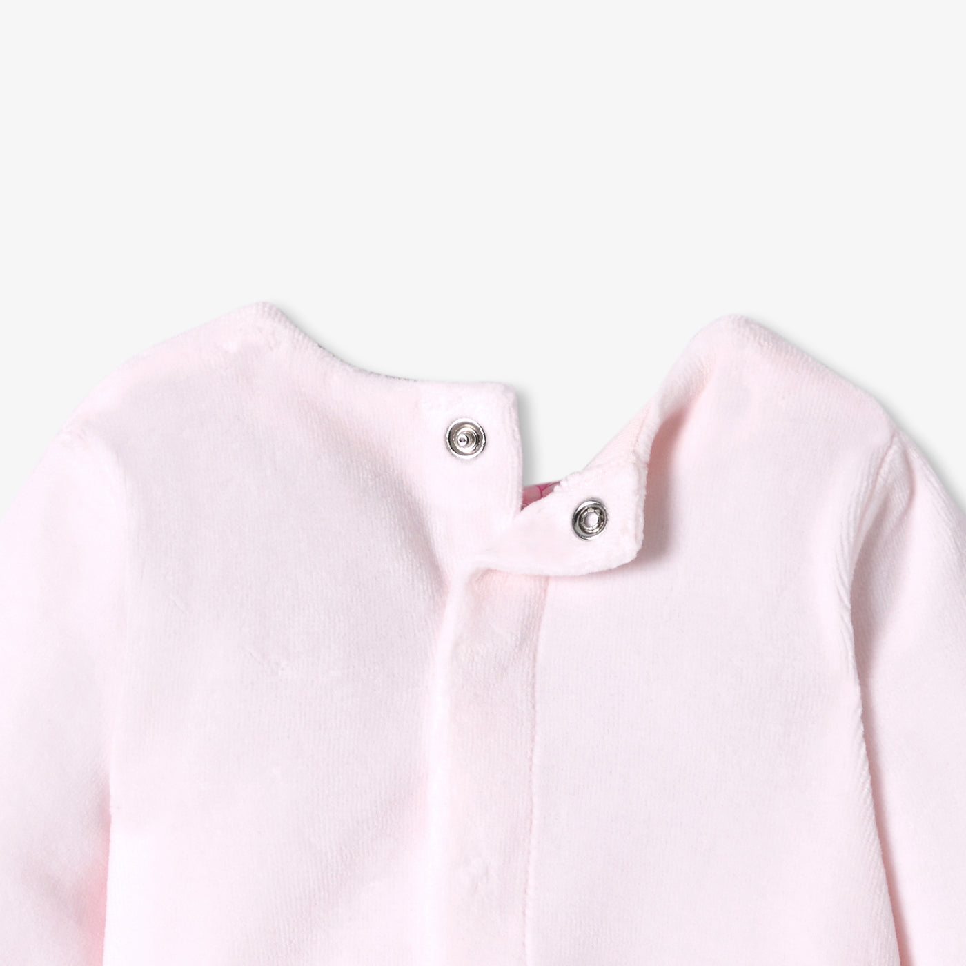 Baby girl velvet pyjamas