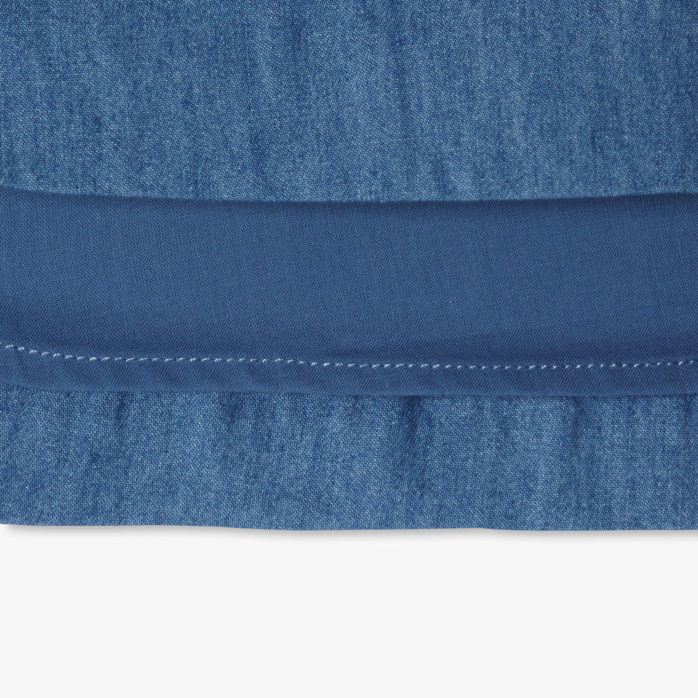 Baby girl chambray dress