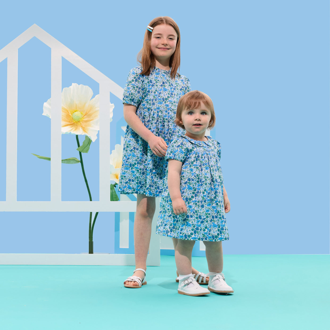 Baby girl Liberty fabric dress
