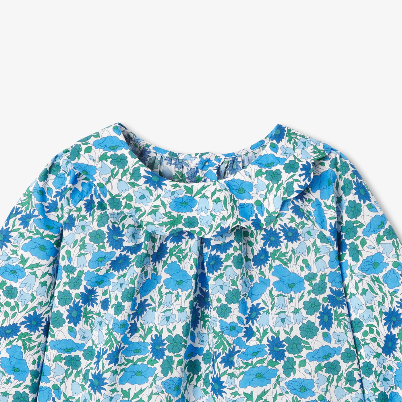Baby girl blouse in Liberty fabric