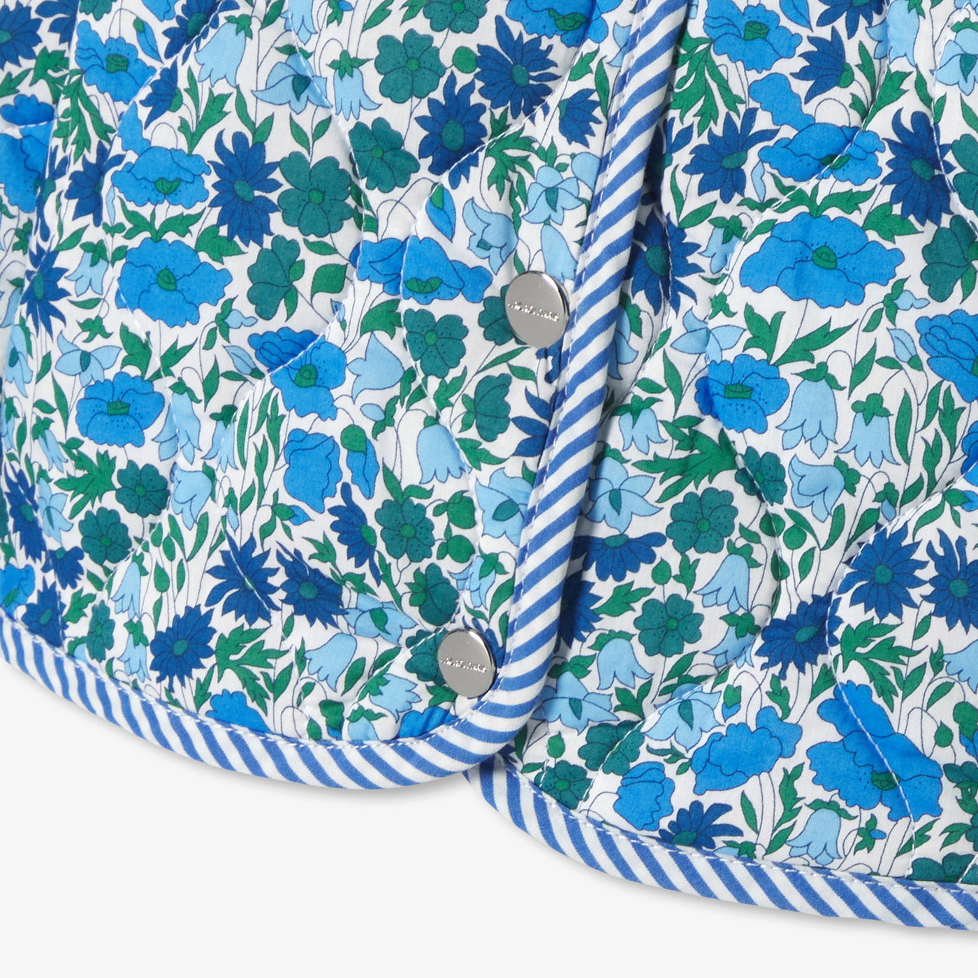 Baby girl jacket in Liberty fabric