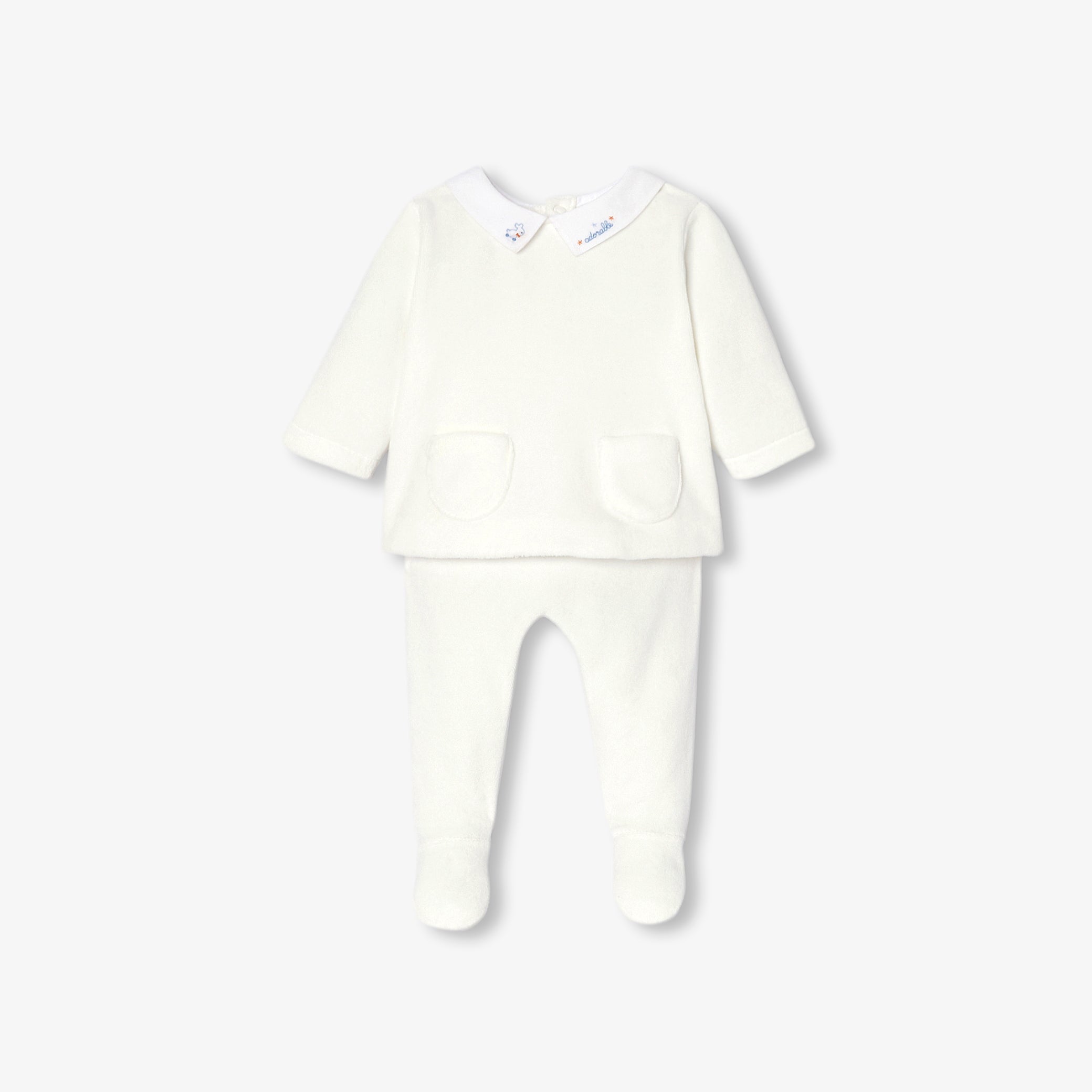 Baby cosy velvet set