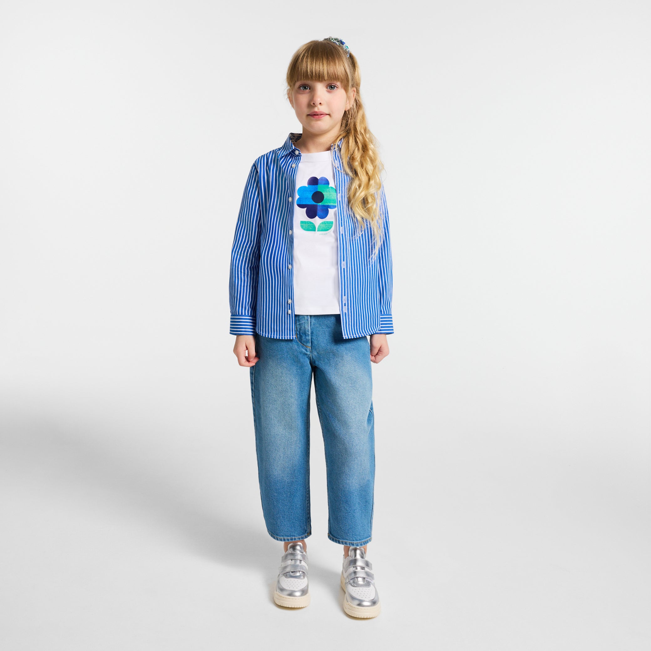 Girl barrel jeans