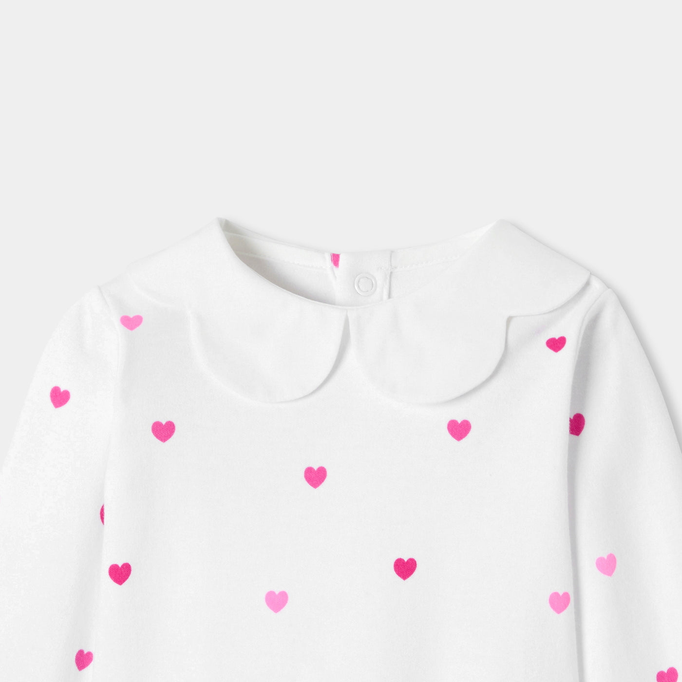 Baby girl interlock cotton bodysuit