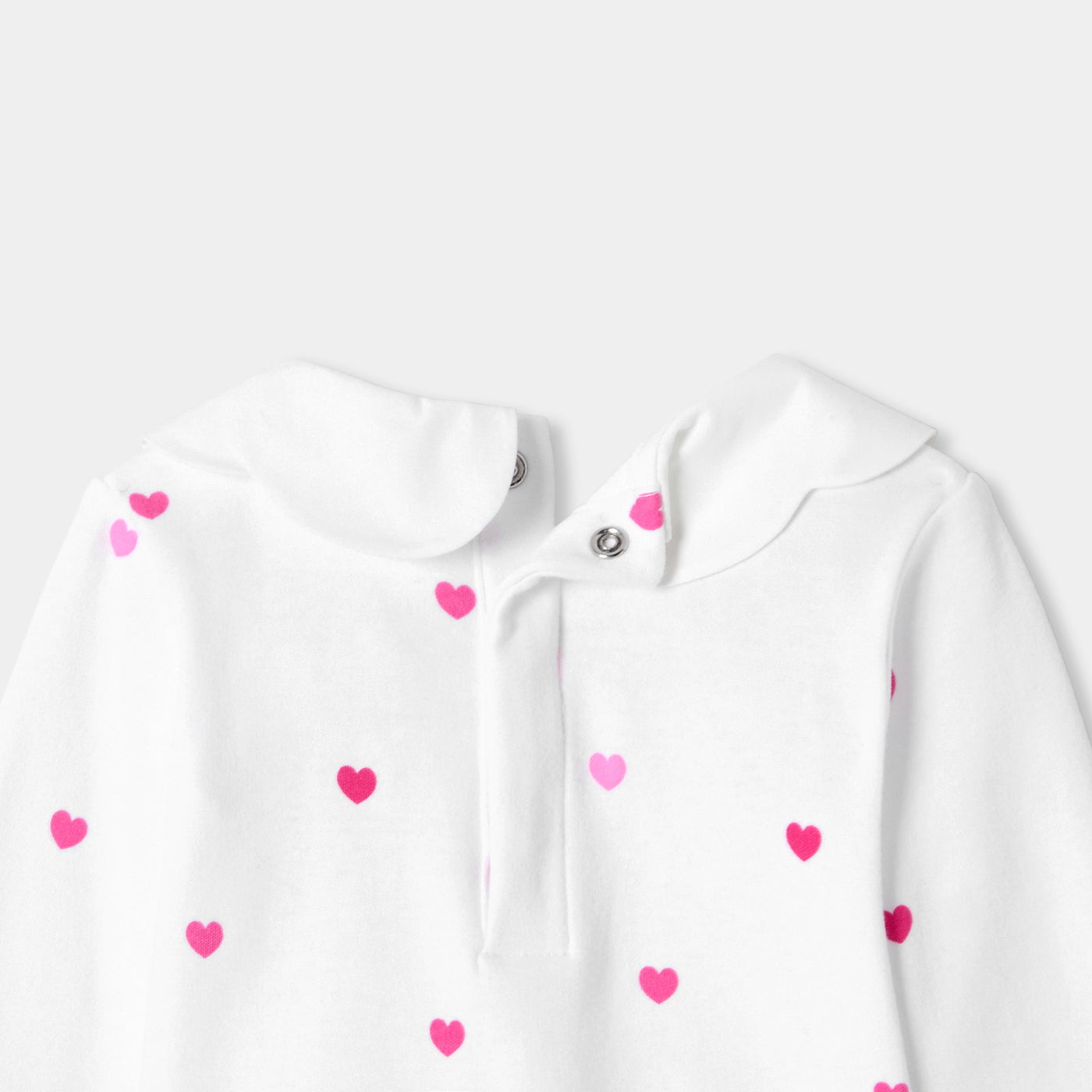 Baby girl interlock cotton bodysuit