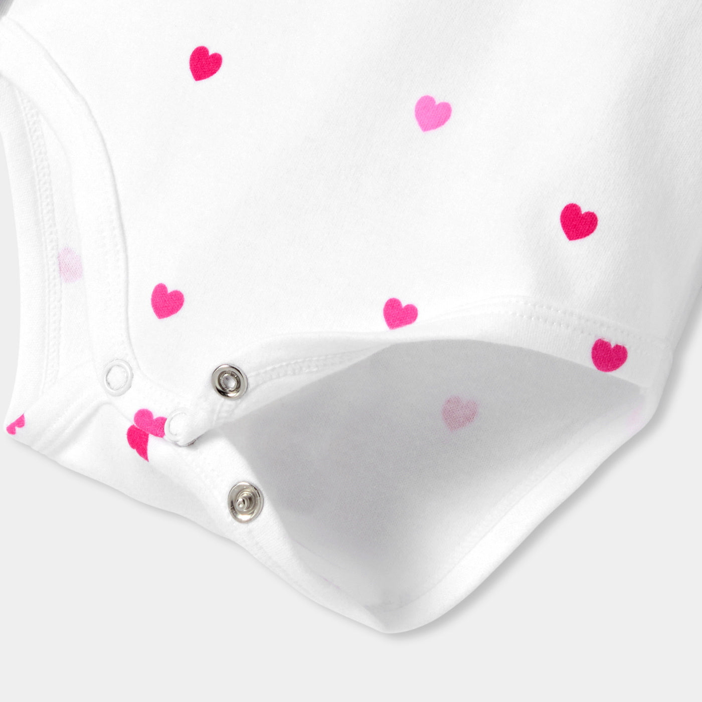 Baby girl interlock cotton bodysuit