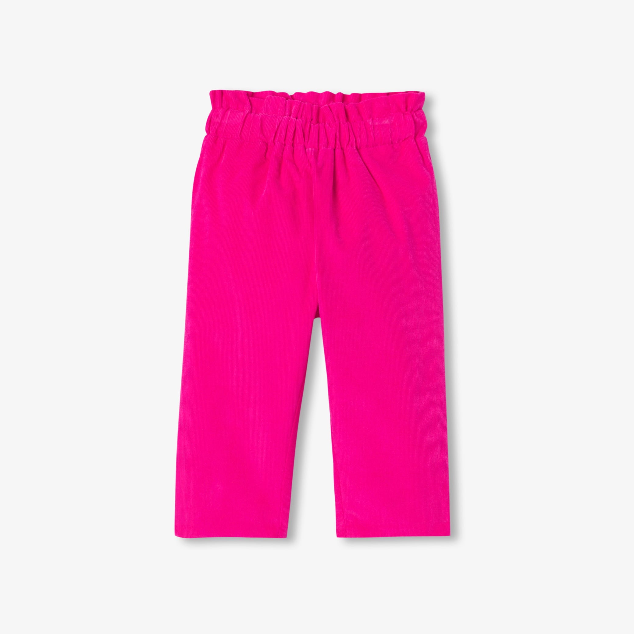 Baby girl fine-ribbed corduroy trousers