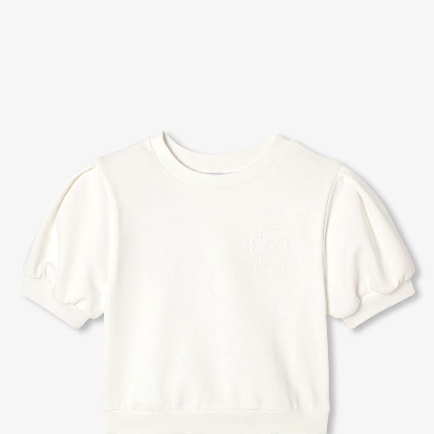 Girl short-sleeved sweatshirt