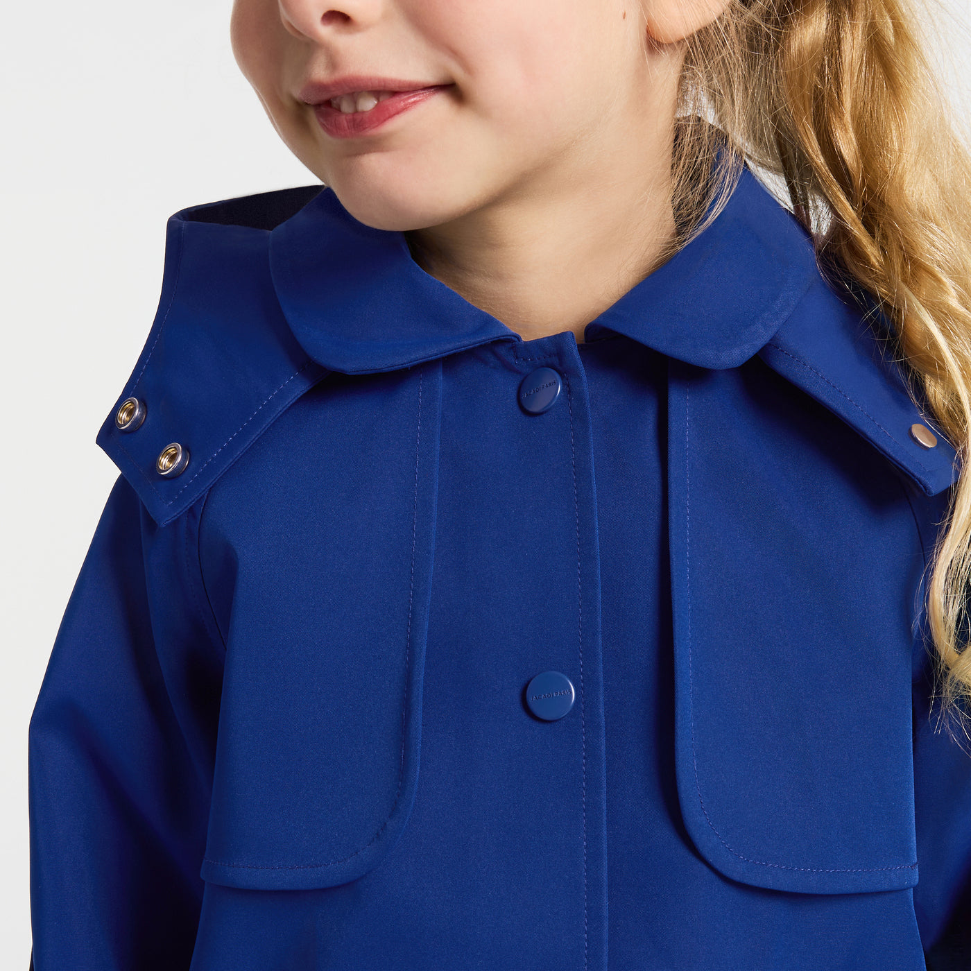 Girl short trench coat