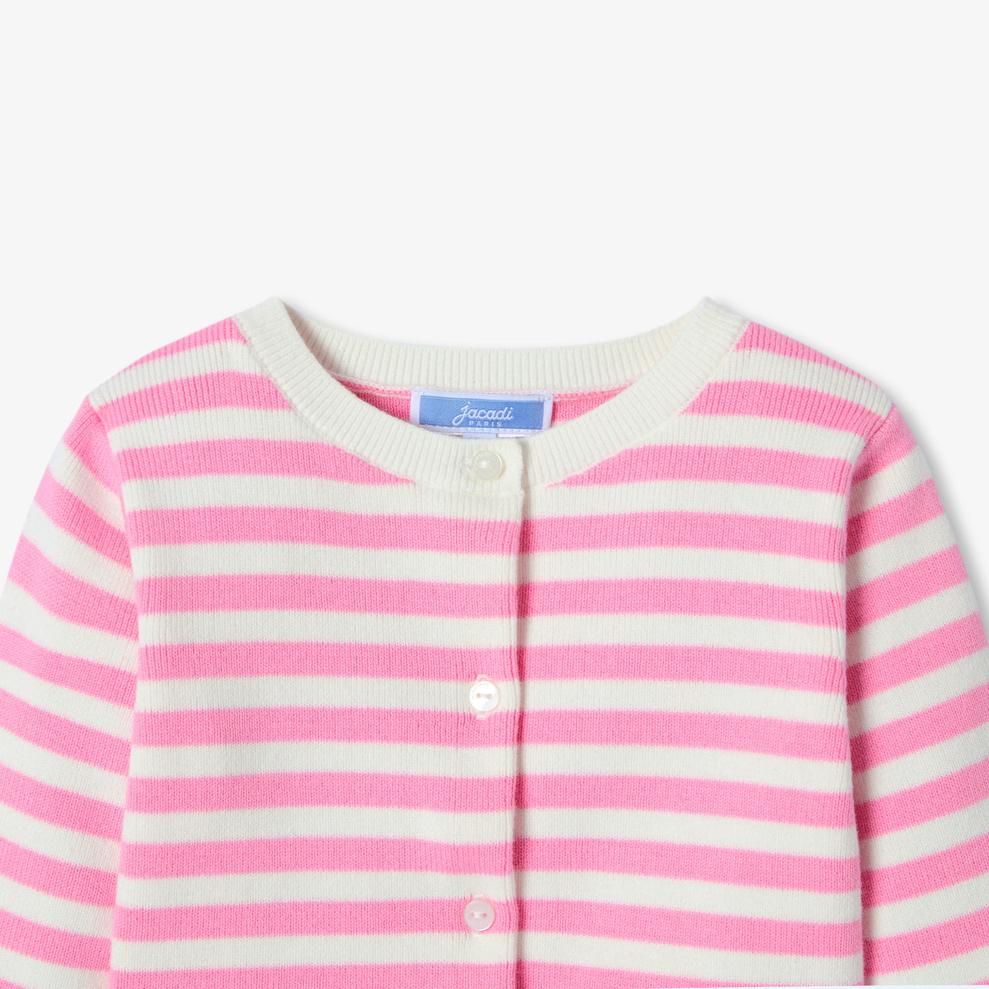 Baby girl striped cardigan