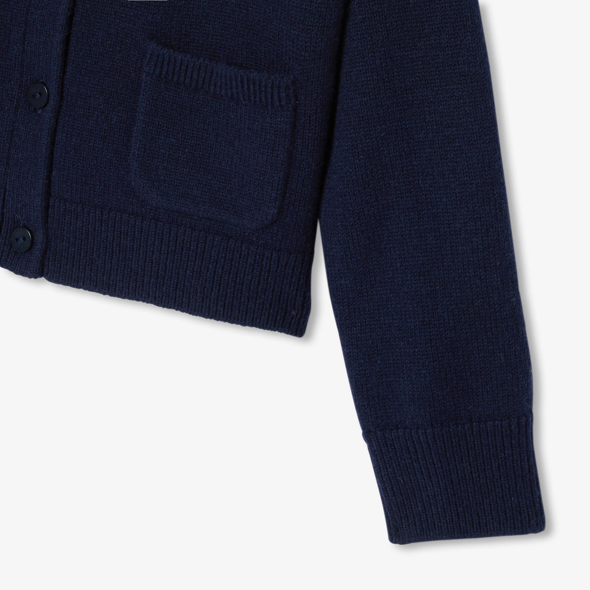 Girl wool blend cardigan
