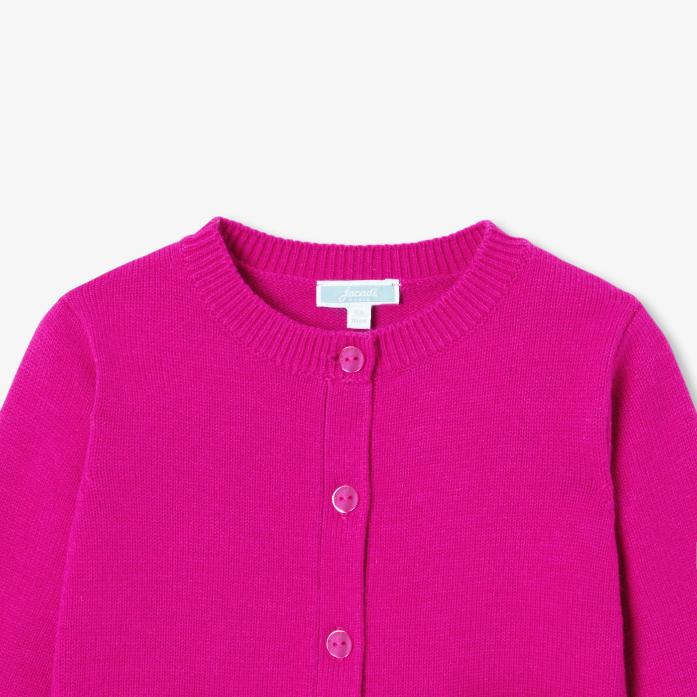 Girl wool blend cardigan
