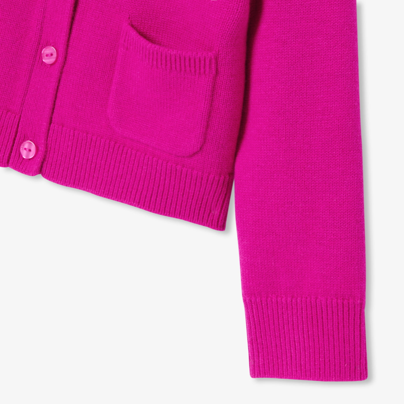 Girl wool blend cardigan