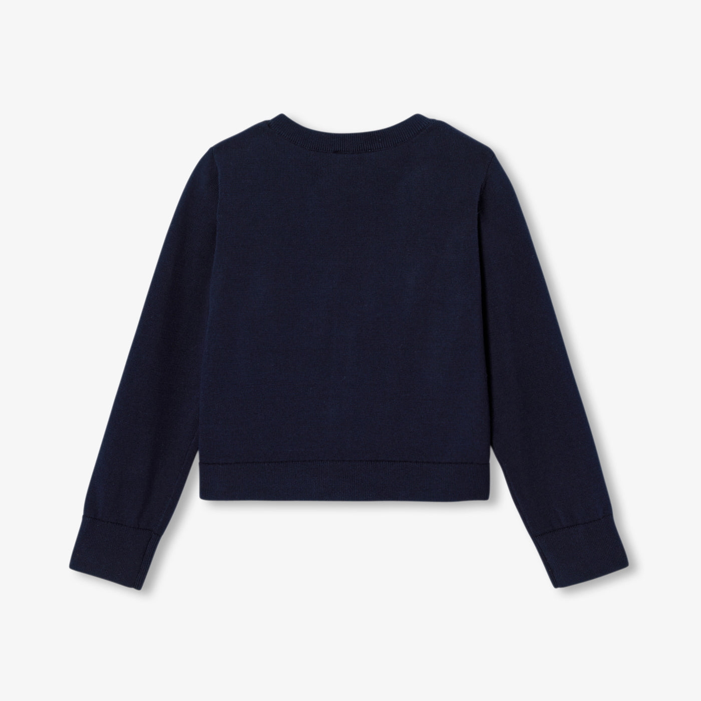 Girl heart jacquard cardigan