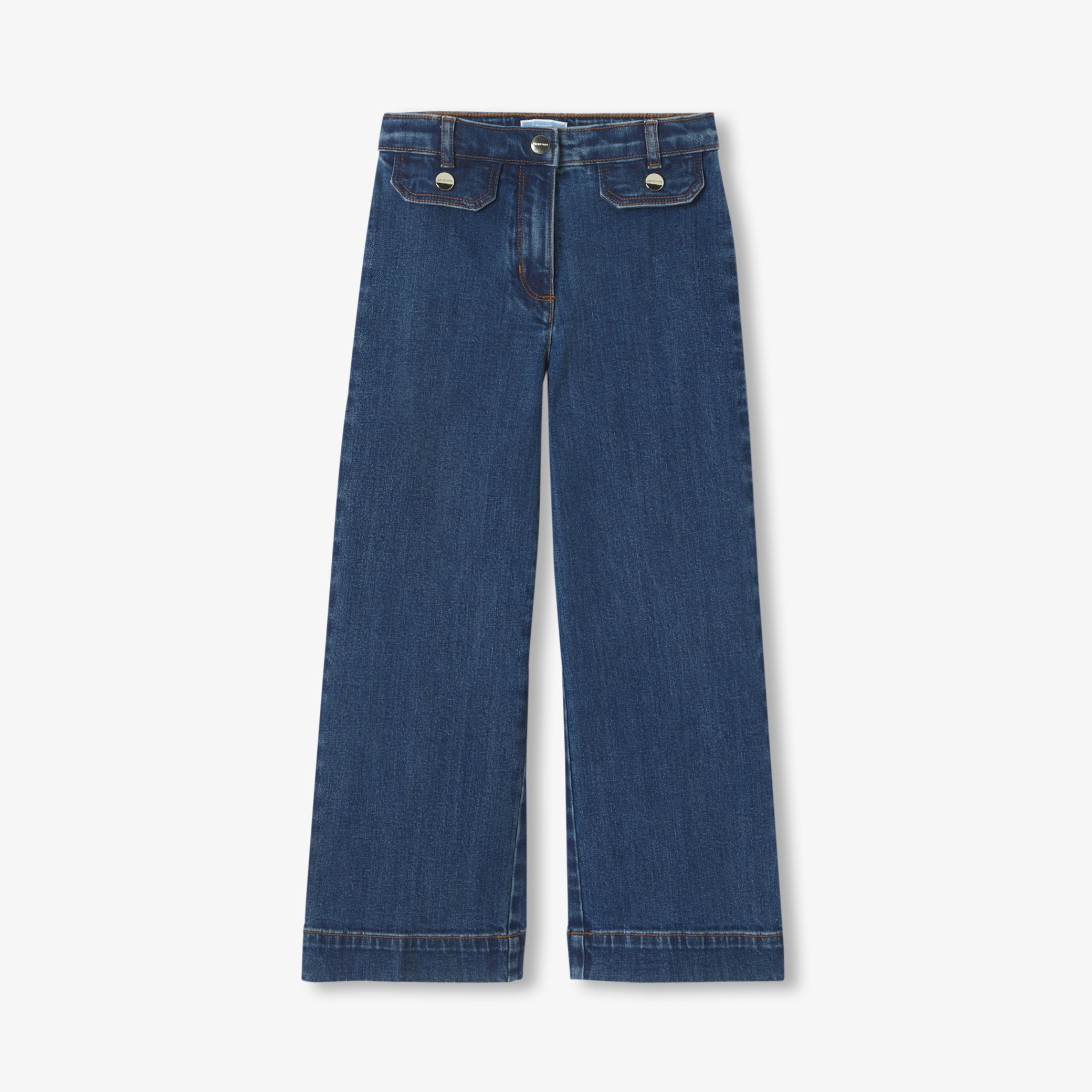 Girl wide-leg jeans