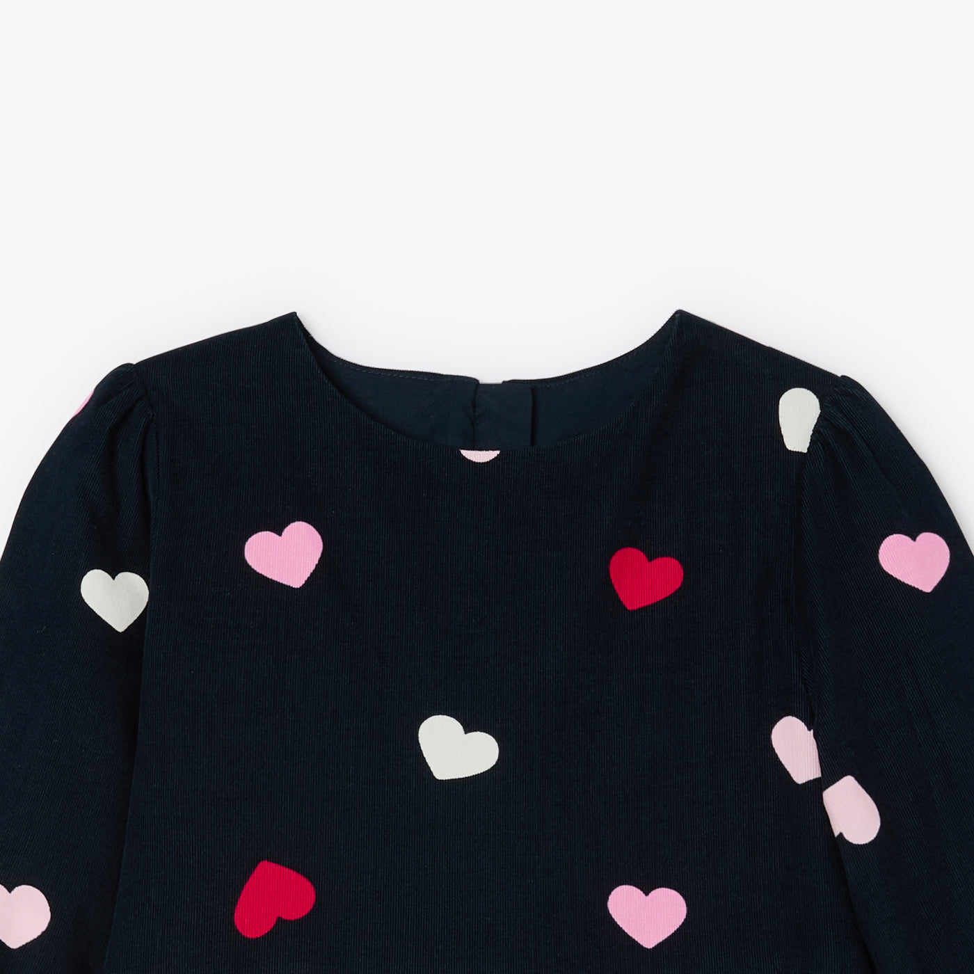 Girl needlecord velvet dress