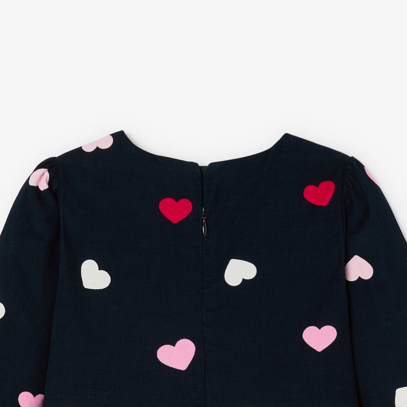 Girl needlecord velvet dress