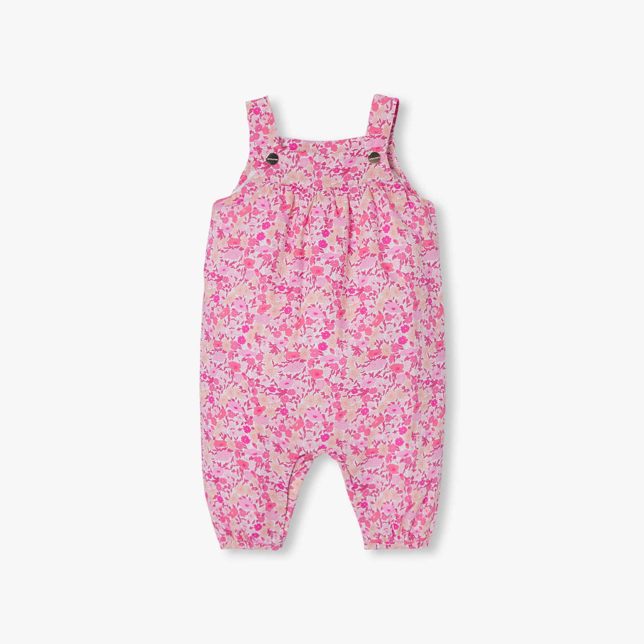 Baby girl Liberty fabric overalls