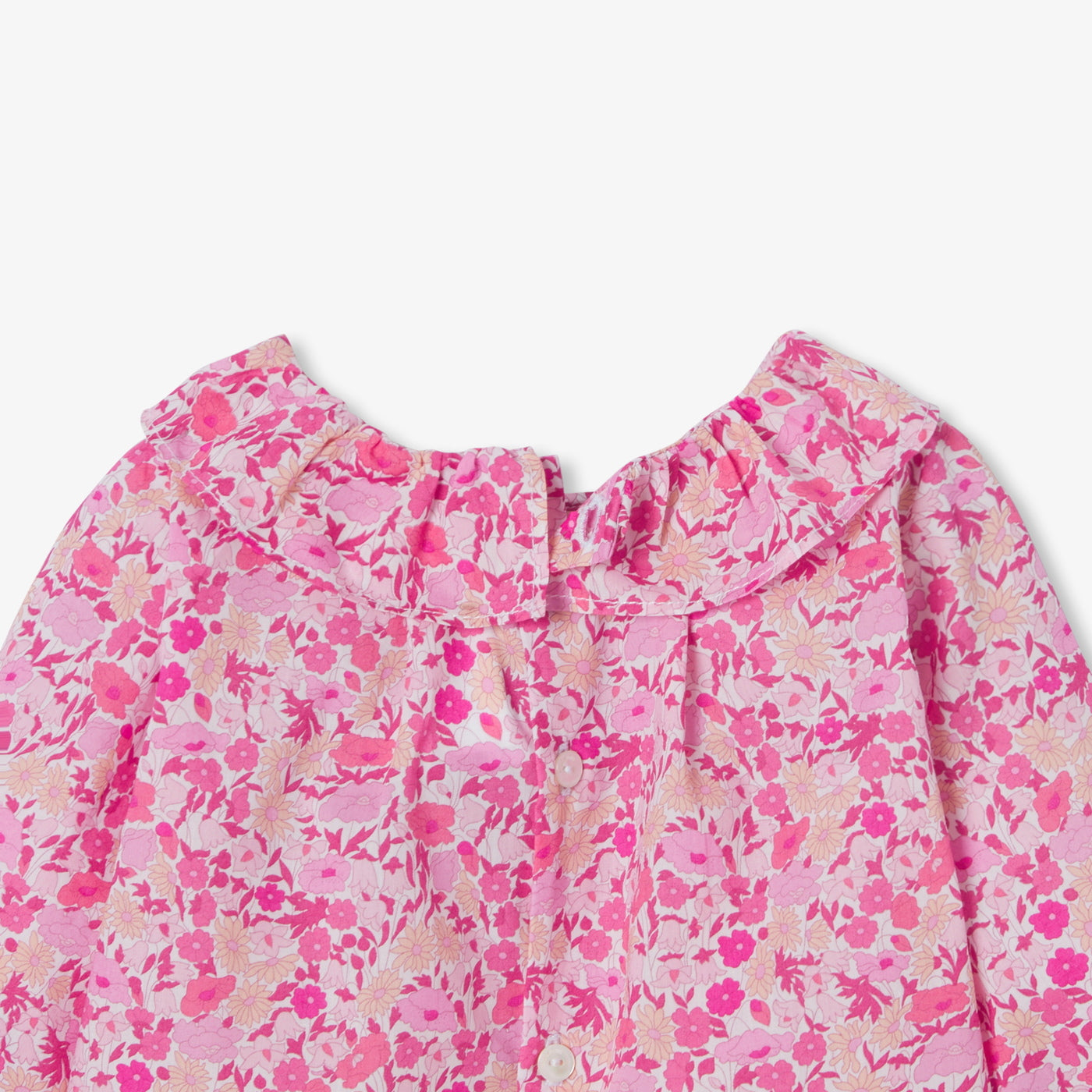 Baby girl blouse in Liberty fabric