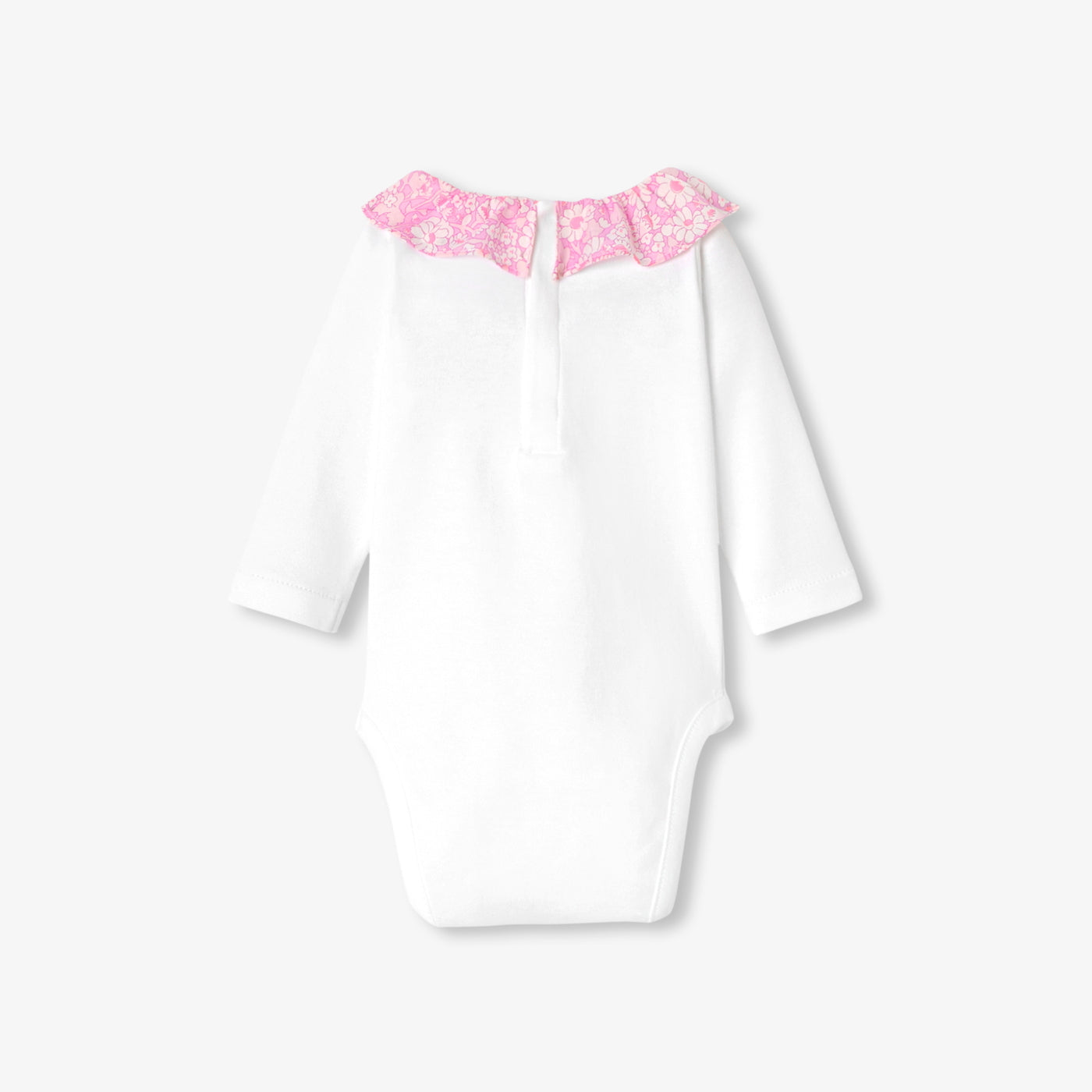 Baby girl long-sleeved bodysuit