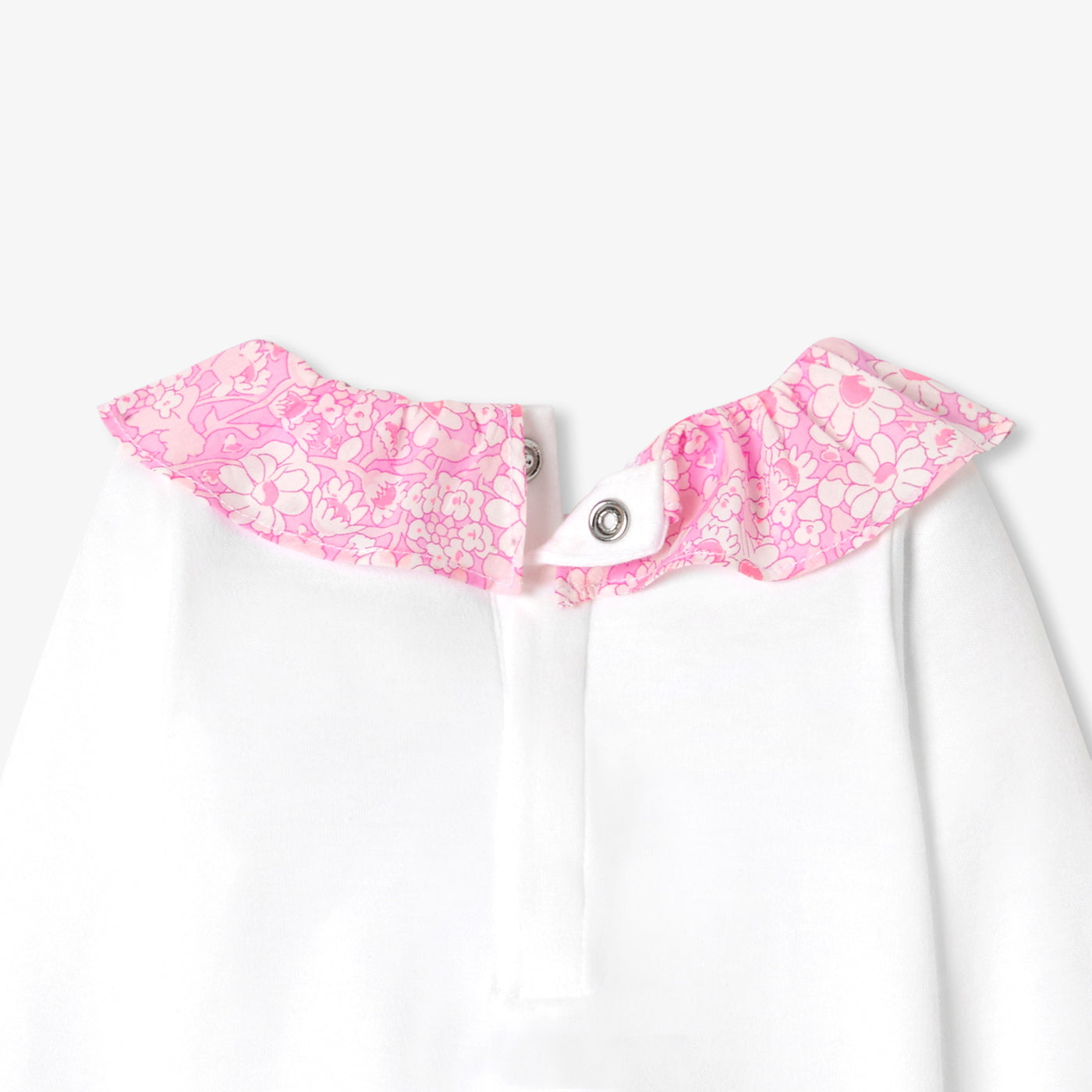 Baby girl long-sleeved bodysuit