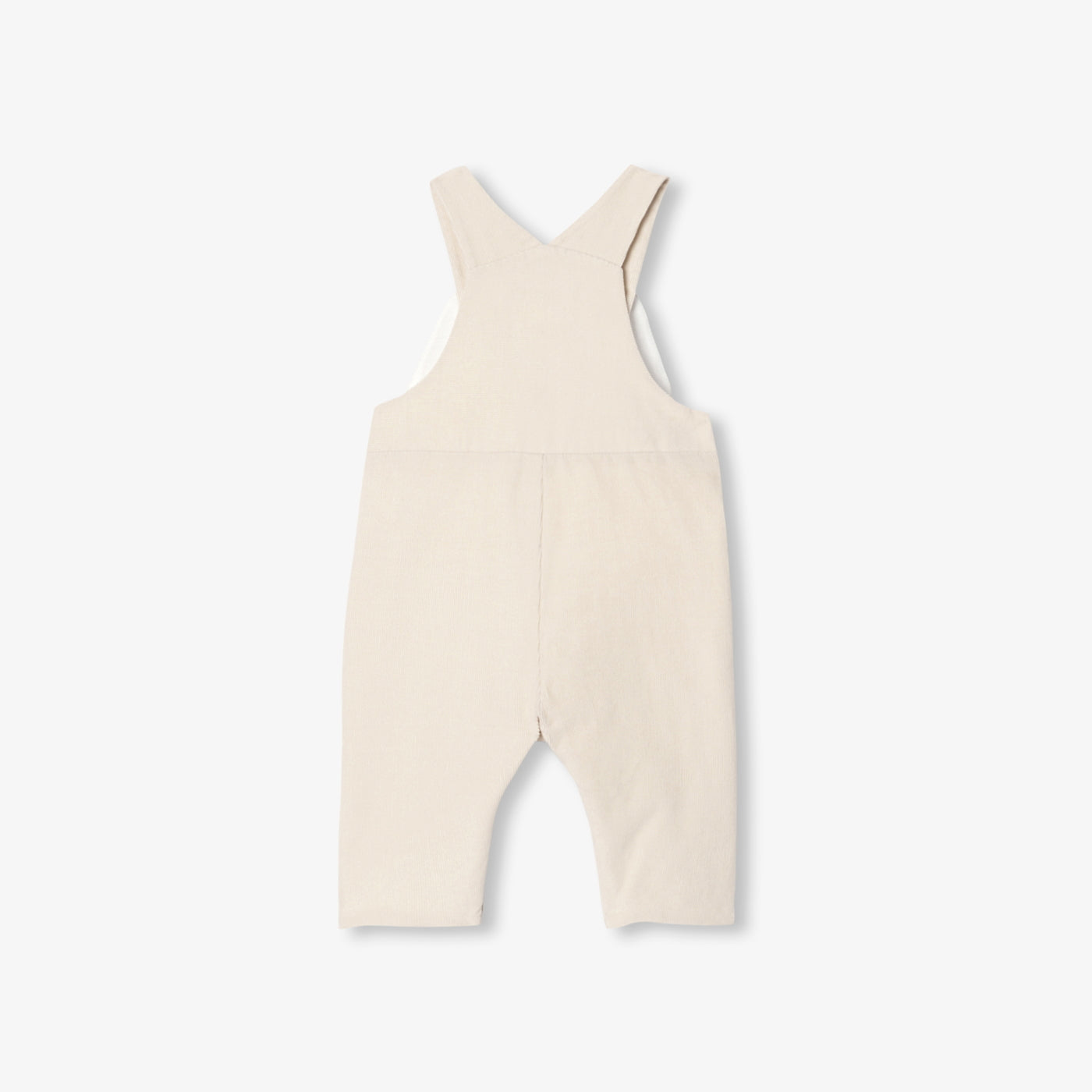 Baby boy corduroy short overalls
