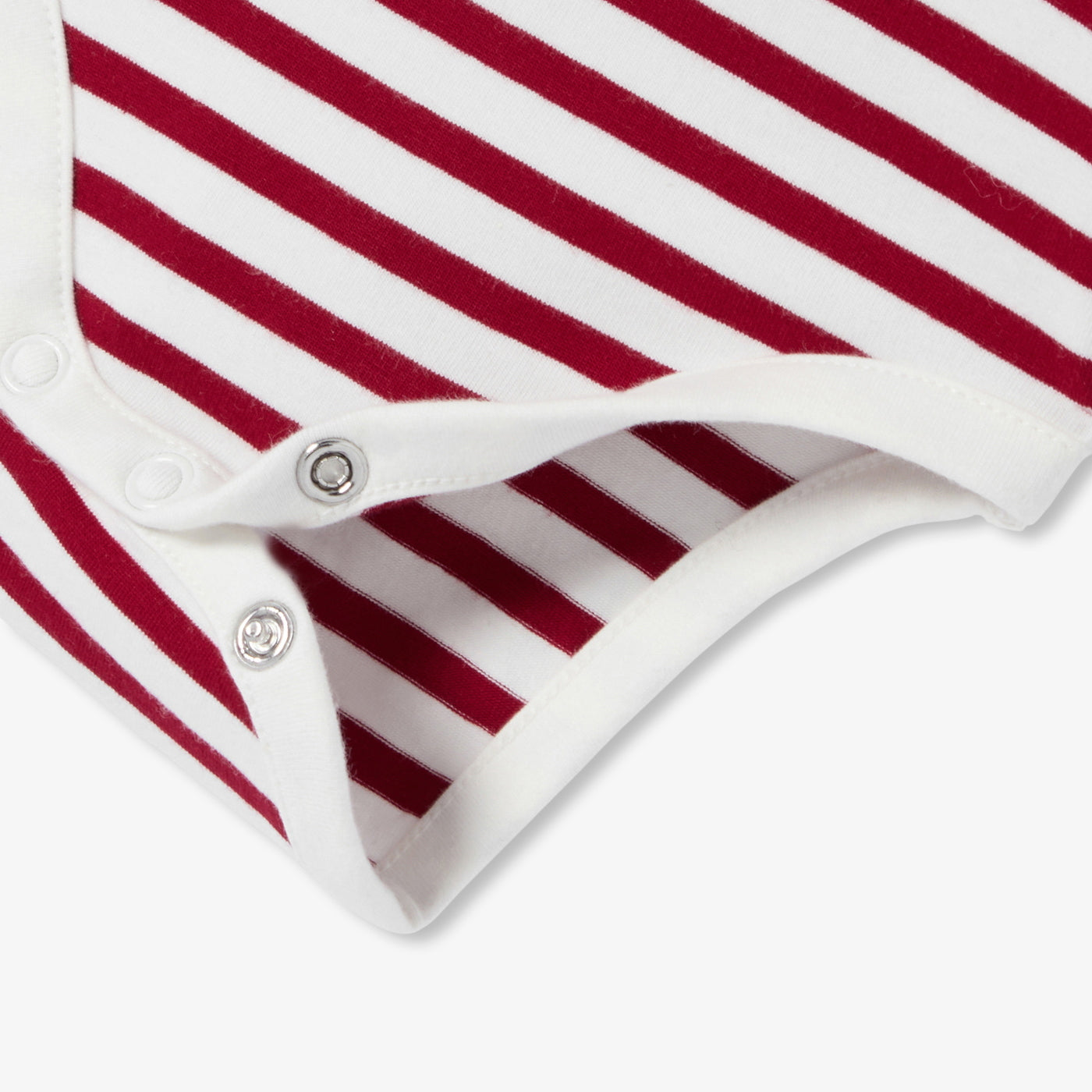 Baby striped long-sleeved bodysuit