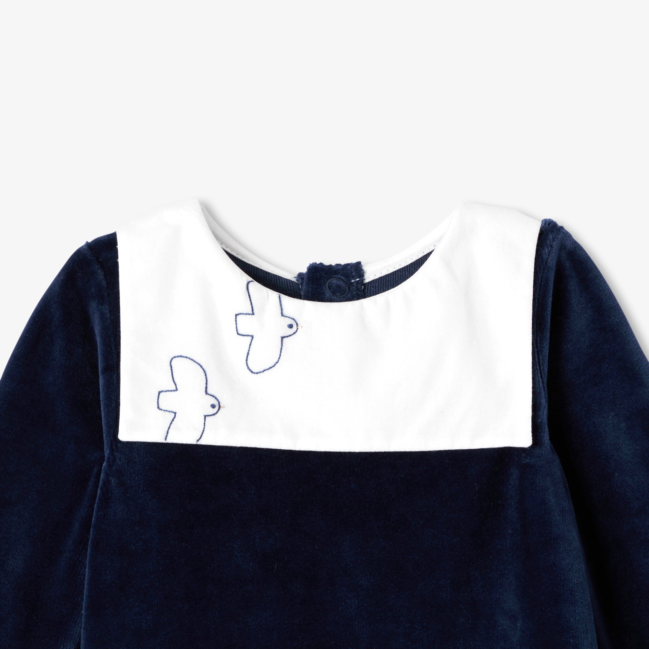 Baby velvet pyjamas