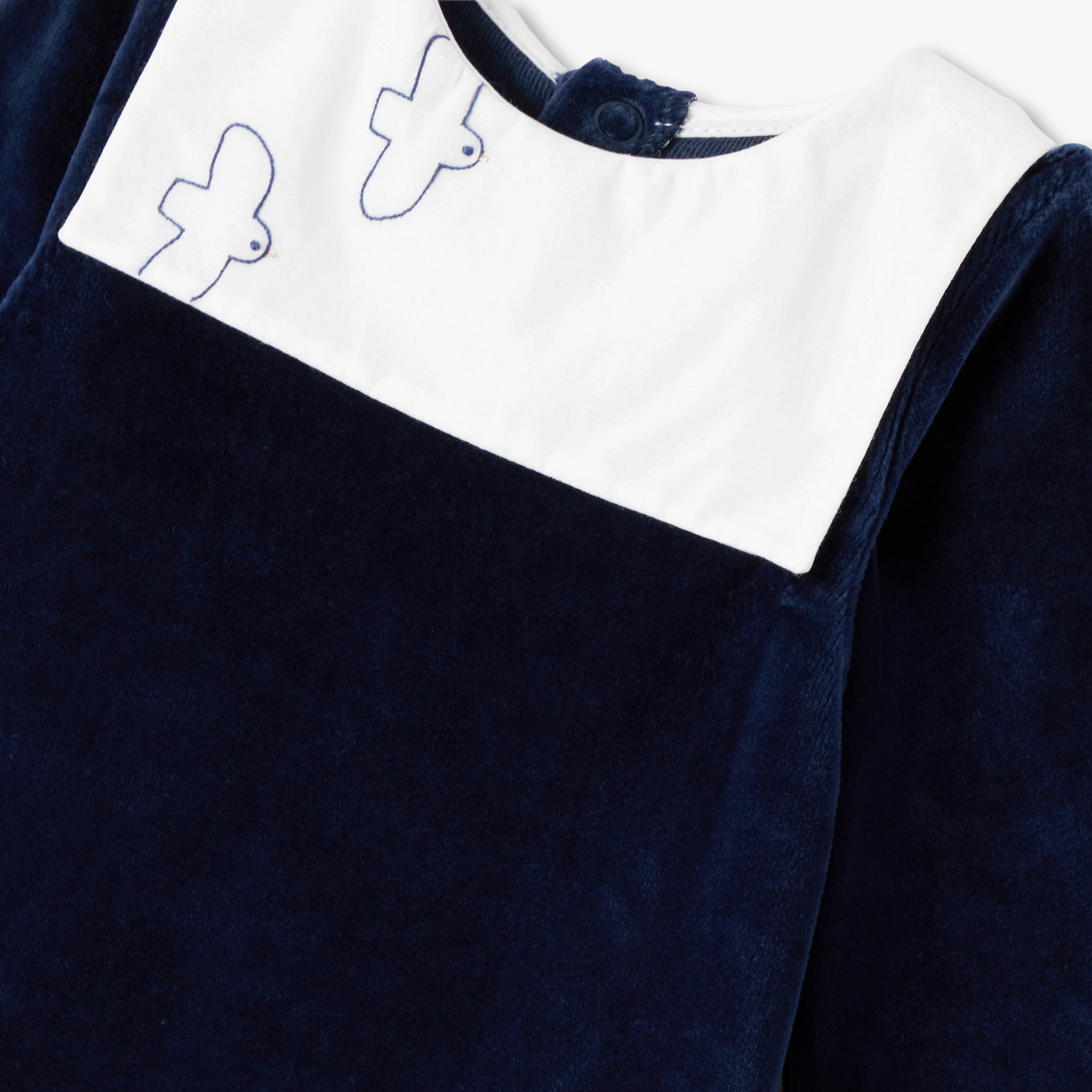Baby velvet pyjamas