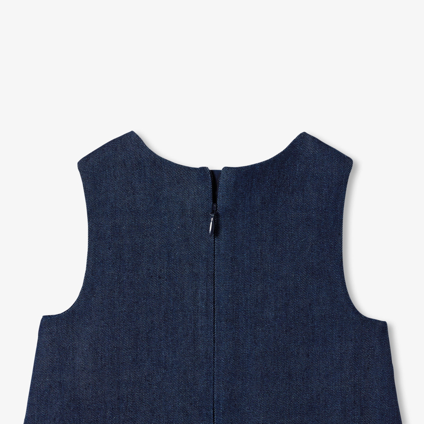 Baby girl denim pinafore dress