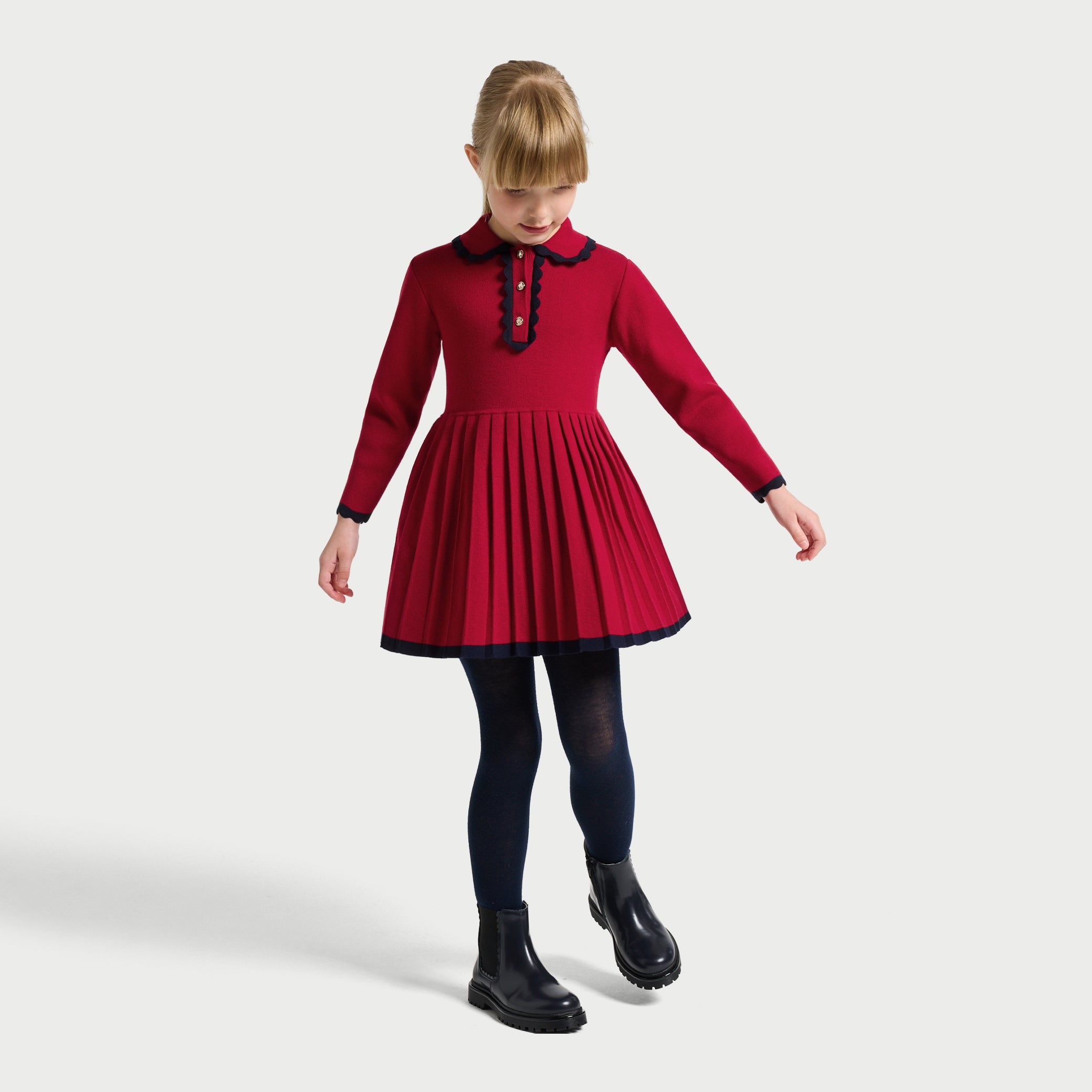 Girl knit dress