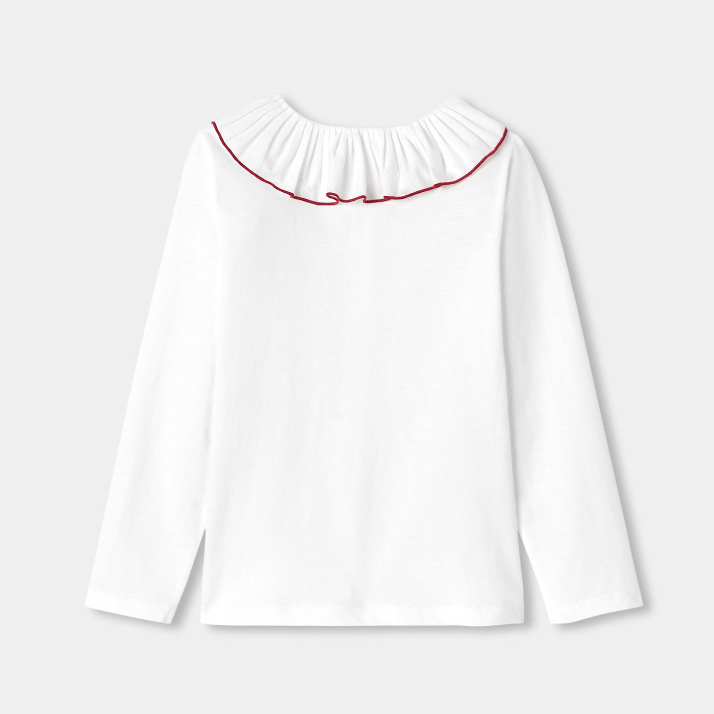 Girl cotton jersey blouse