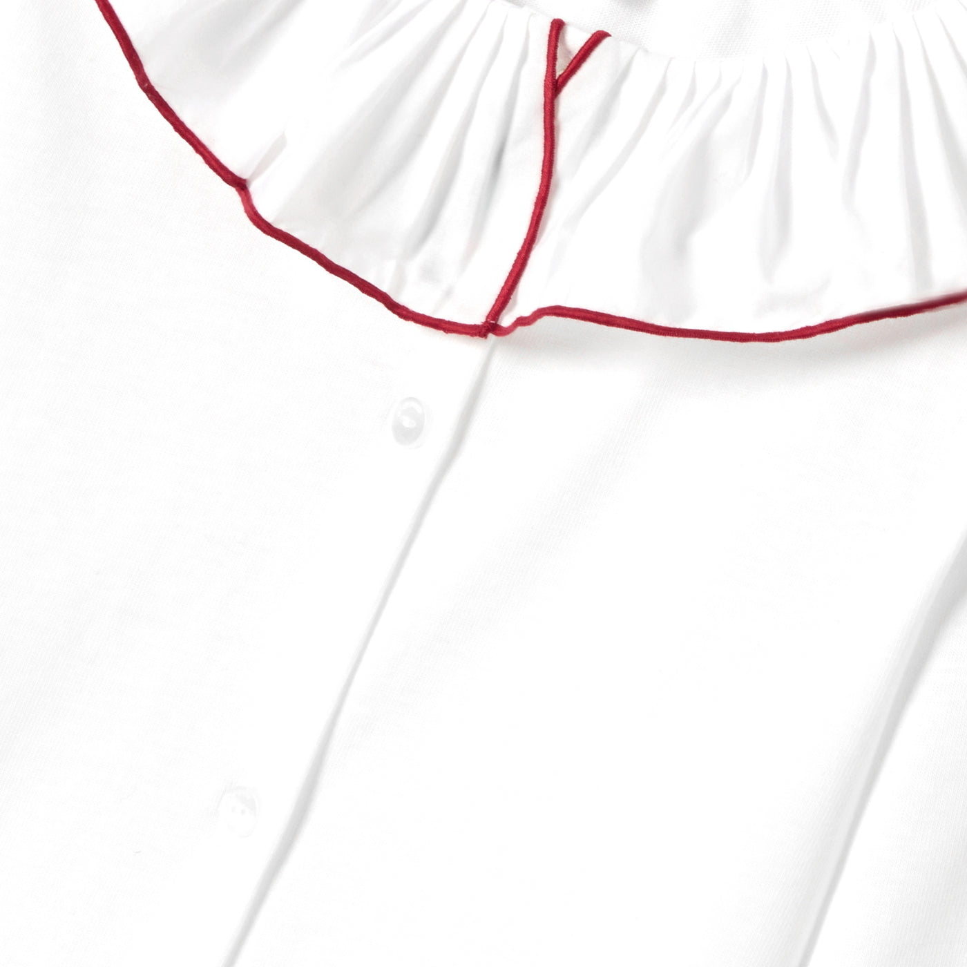 Girl cotton jersey blouse