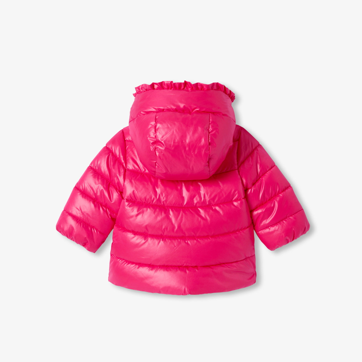 Baby girl satin padded jacket