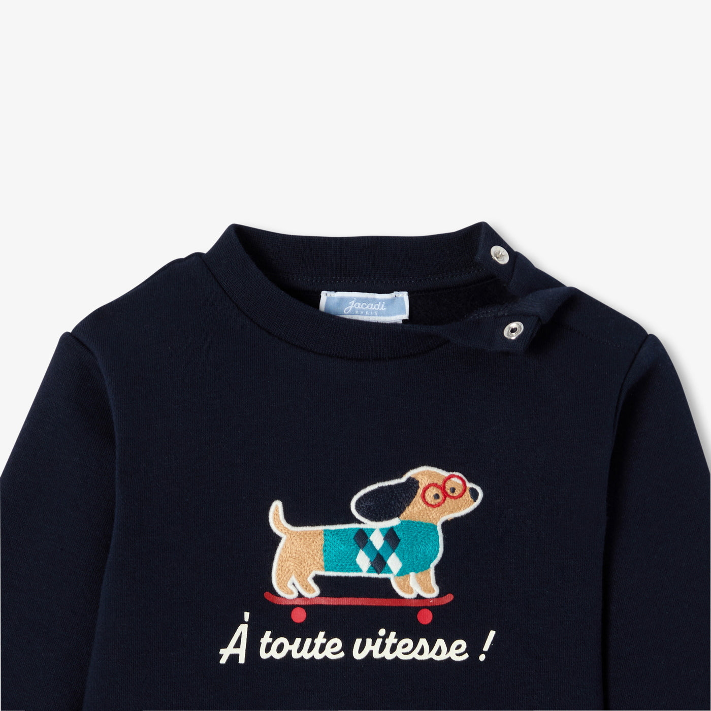 Baby boy fleece sweatshirt