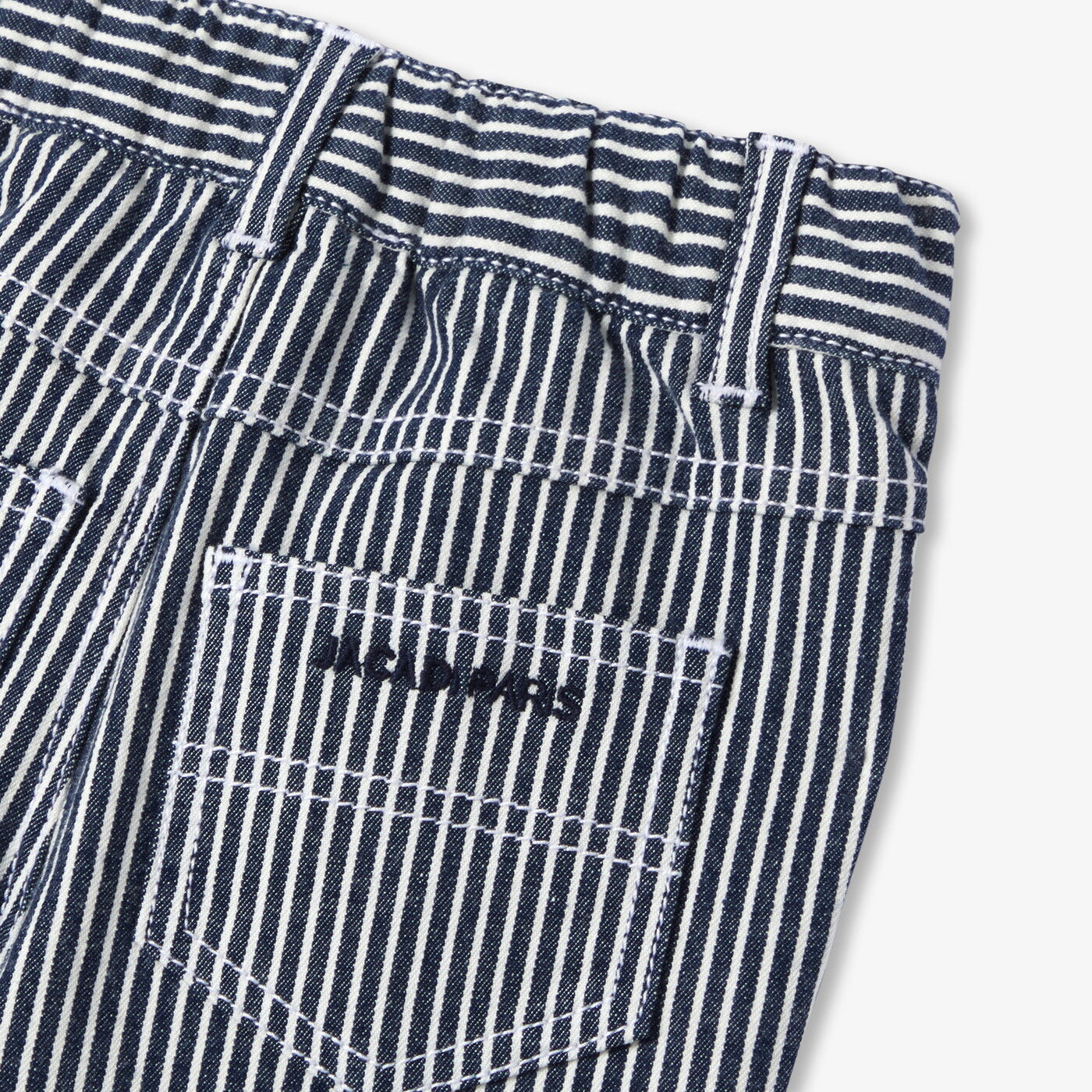 Baby striped twill trousers