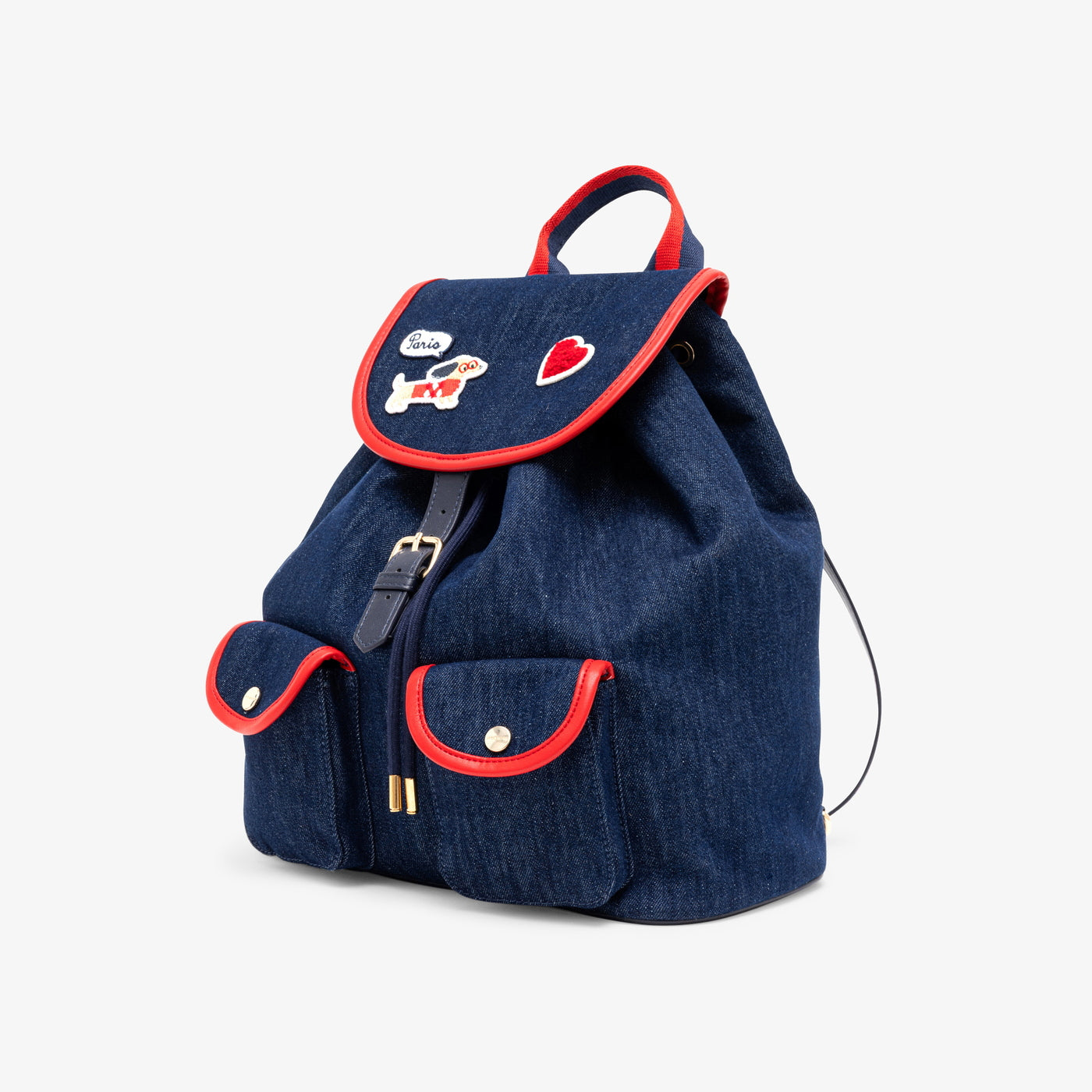 Girl denim backpack