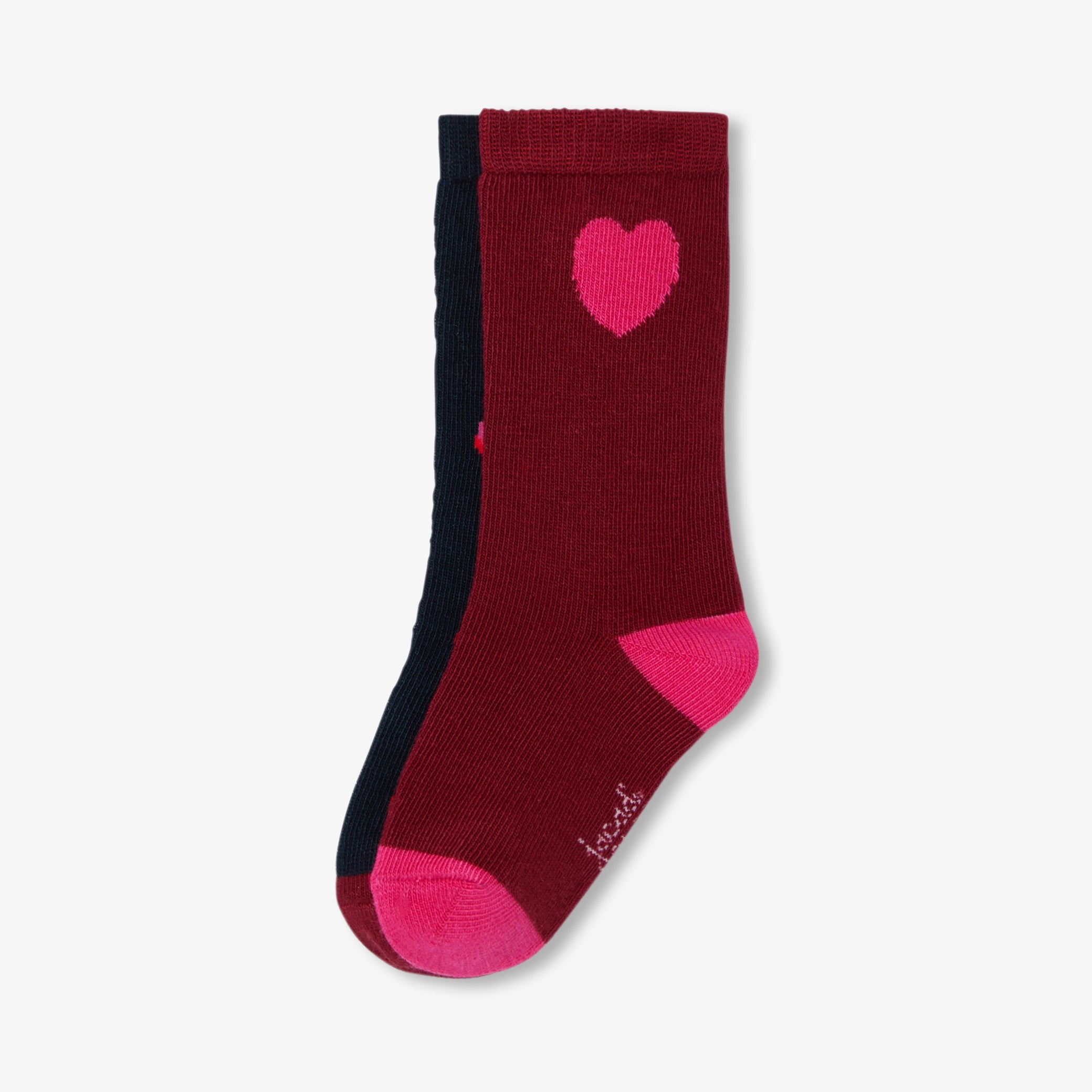 Baby girl knee-high socks duo