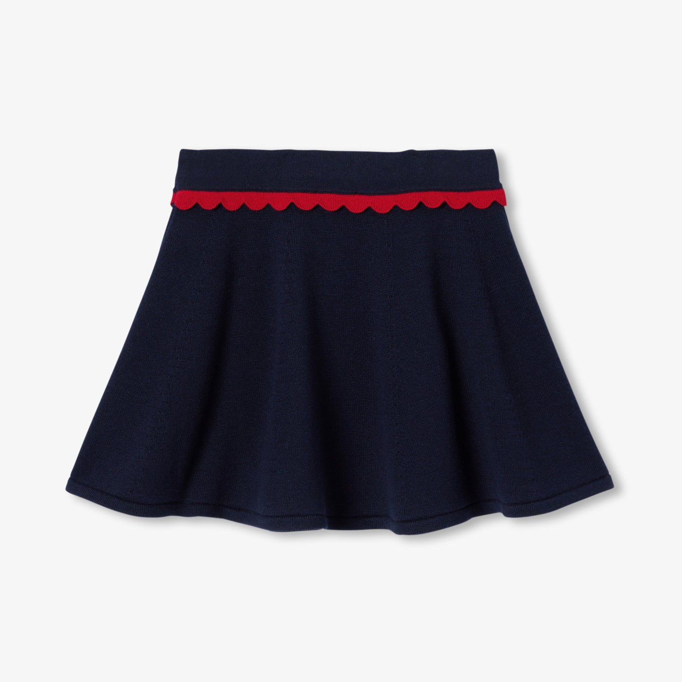Girl jersey skater skirt