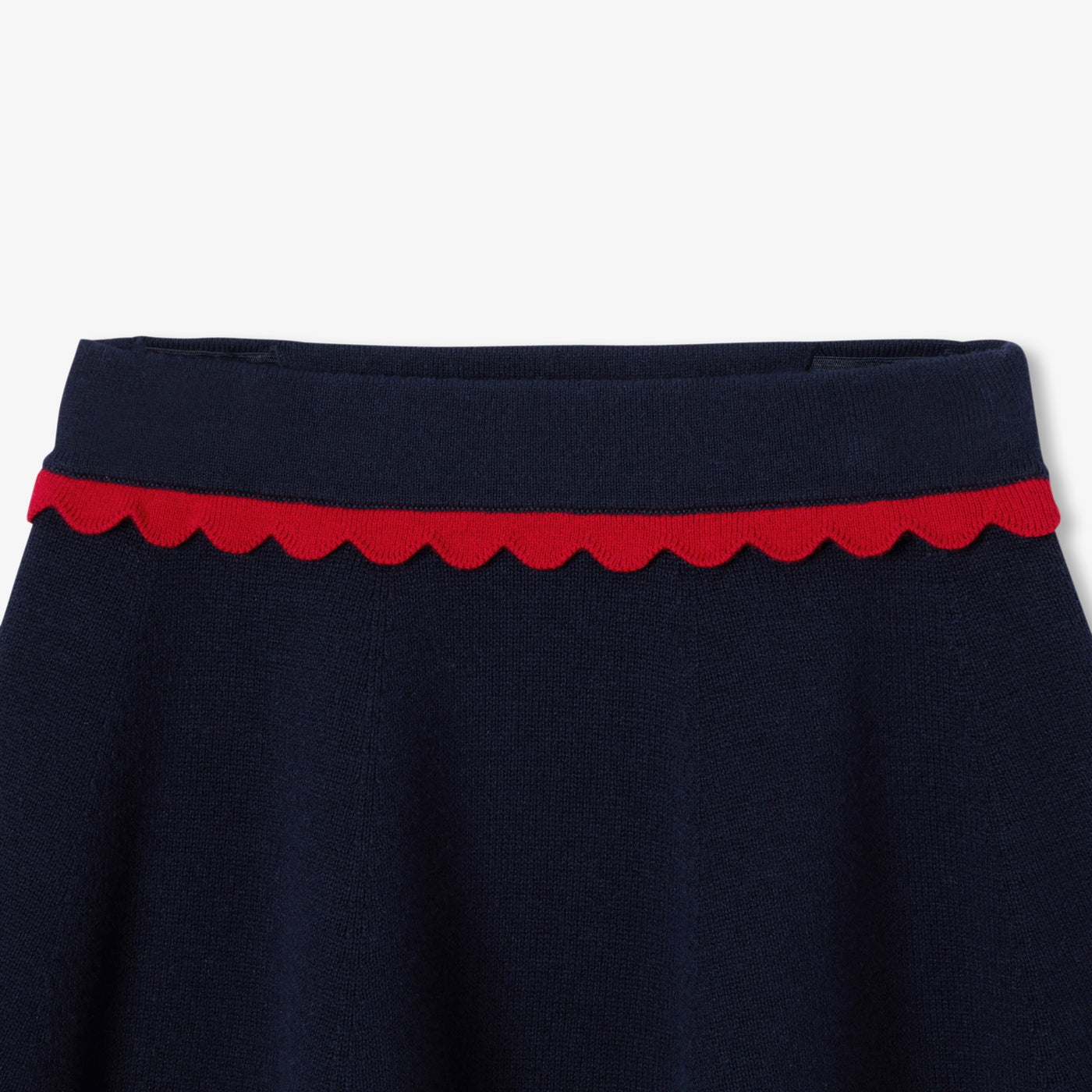 Girl jersey skater skirt