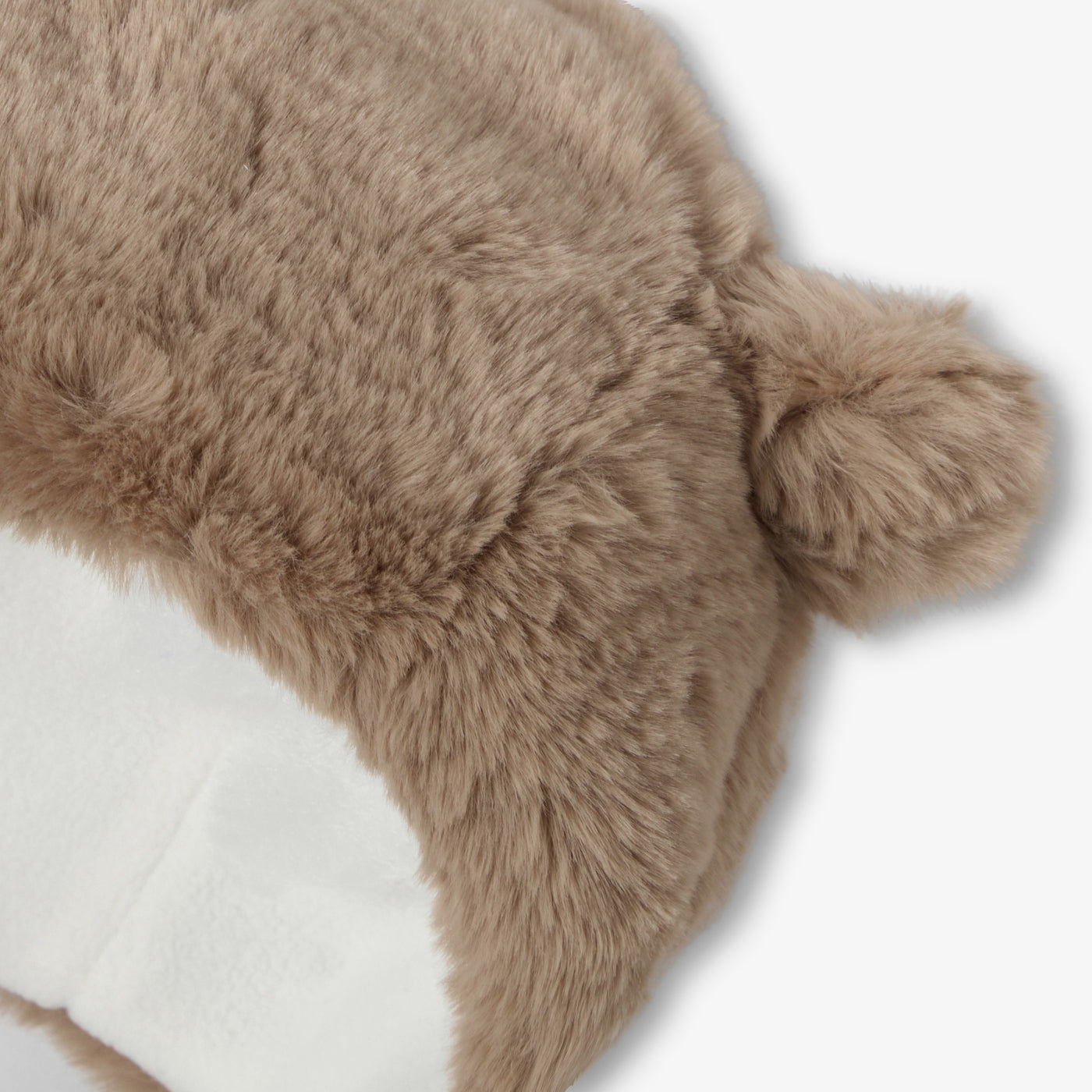 Baby faux fur beanie