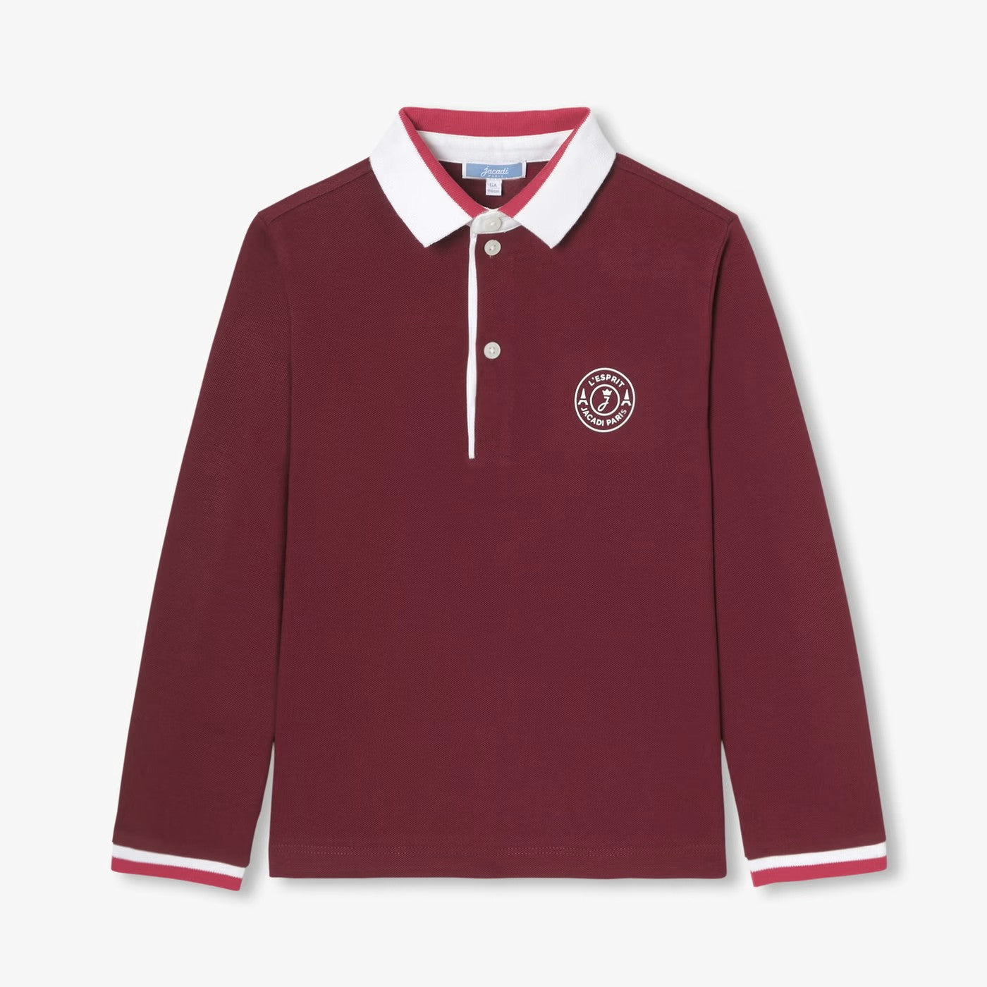 Boy polo shirt in cotton piqué