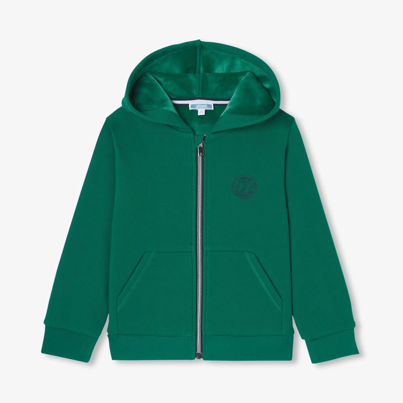 Boy zip-up sweatshirt