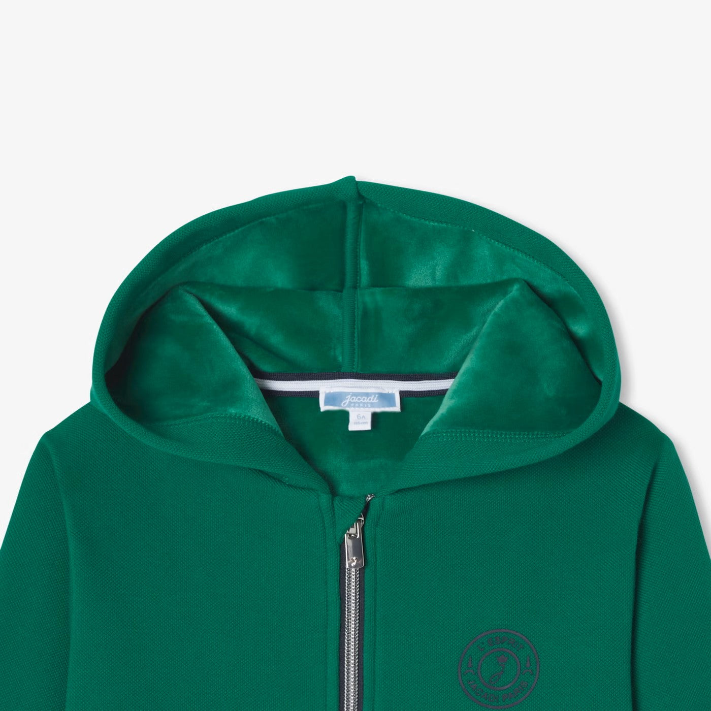 Boy zip-up sweatshirt