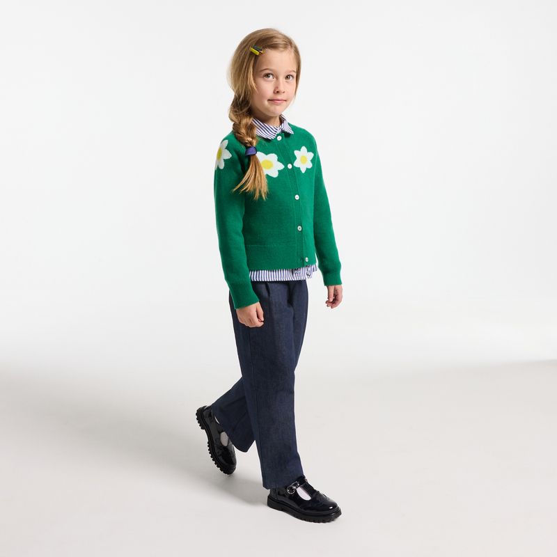 Girl wool cardigan