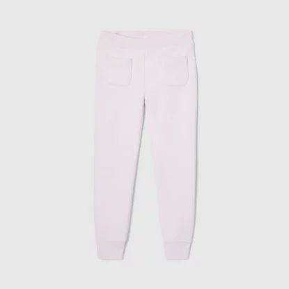 Girl cotton pique trousers