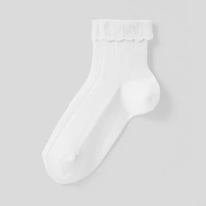 Girl thin cotton socks
