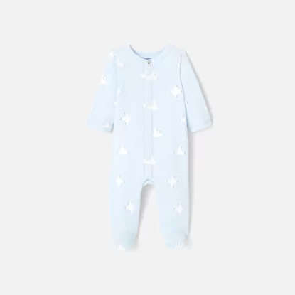 Baby boy pyjamas with seagull pattern