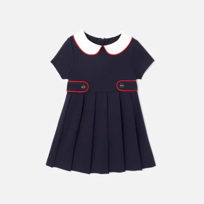 Baby girl dress with short sleeves