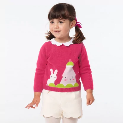 Baby girl Christmas jumper